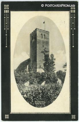 ansichtkaart: Muiderberg, Oude Toren