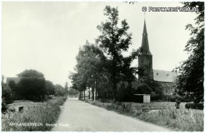 Aarlanderveen, Noord Einde ansichtkaart: Aarlanderveen, Noord Einde
