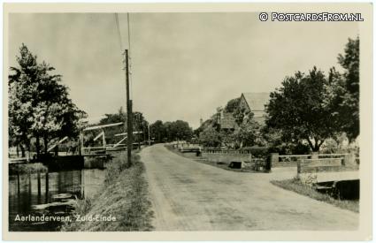 ansichtkaart: Aarlanderveen, Zuid-Einde