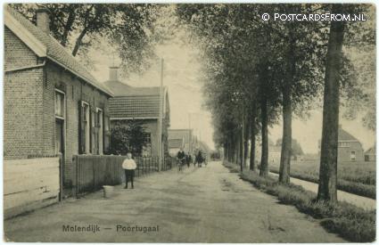 ansichtkaart: Poortugaal, Molendijk