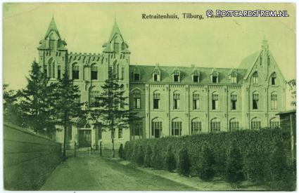 ansichtkaart: Tilburg, Retraitenhuis. Facade