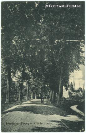 ansichtkaart: Klundert, Zevenbergscheweg