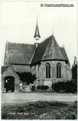 ansichtkaart: Chaam, Ned. Herv. Kerk