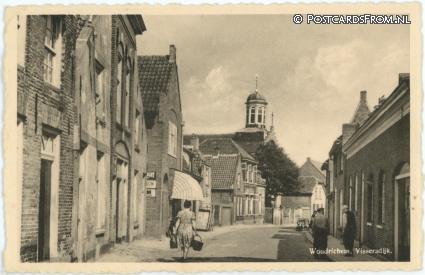 ansichtkaart: Woudrichem, Vissersdijk