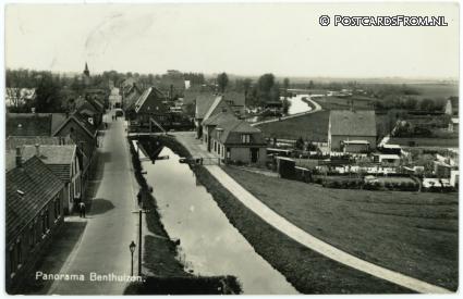 ansichtkaart: Benthuizen, Panorama