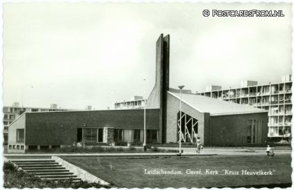 ansichtkaart: Leidschendam, Geref. Kerk 'Kruis Heuvelkerk'