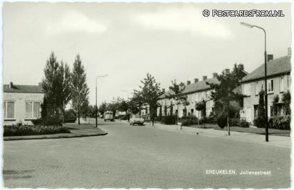 ansichtkaart: Breukelen UT, Julianastraat