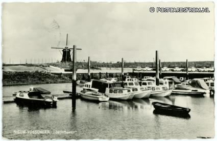 ansichtkaart: Nieuw-Vossemeer, Jachthaven