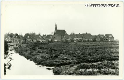 ansichtkaart: West-Graftdijk, Nieuwe Buurt