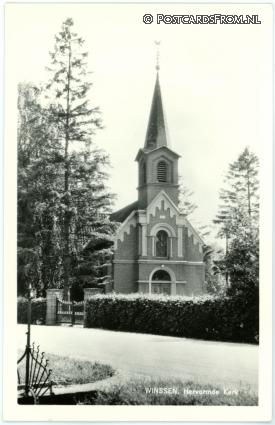 ansichtkaart: Winssen, Hervormde Kerk