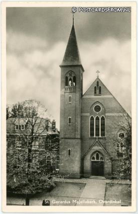 ansichtkaart: Overdinkel, St. Gerardus Majellakerk