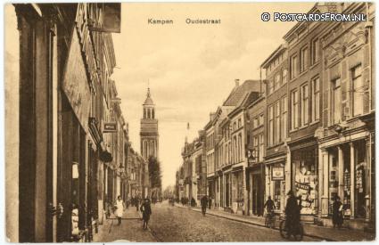 ansichtkaart: Kampen, Oudestraat