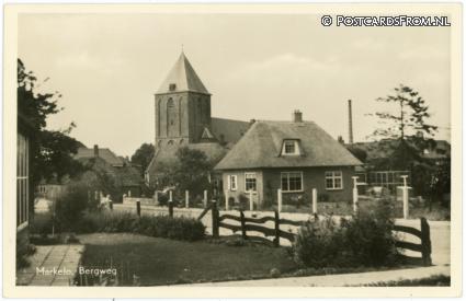 ansichtkaart: Markelo, Bergweg