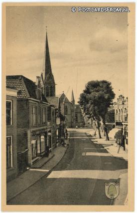 ansichtkaart: Borne, Grotestraat