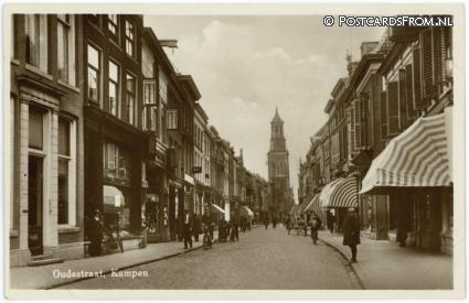 ansichtkaart: Kampen, Oudestraat