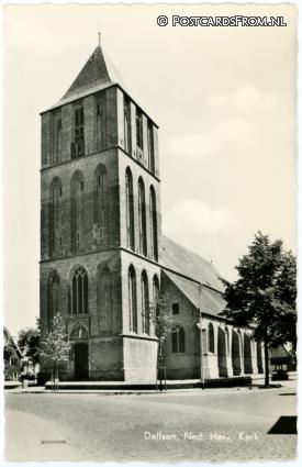 ansichtkaart: Dalfsen, Ned. Herv. Kerk