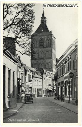 ansichtkaart: Oldenzaal, Deurningerstraat
