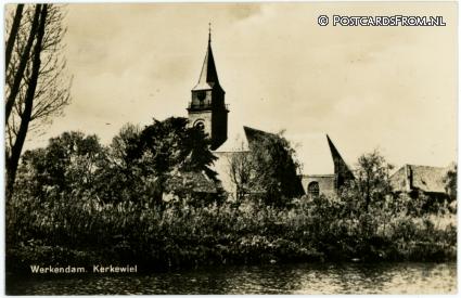 Werkendam, Kerkewiel ansichtkaart: Werkendam, Kerkewiel