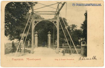 ansichtkaart: Franeker, Noorderpoort