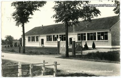 Appingedam, Landbouwhuishoudschool ansichtkaart: Appingedam, Landbouwhuishoudschool
