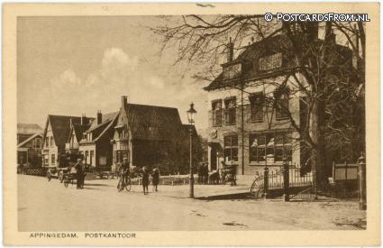 Appingedam, Postkantoor ansichtkaart: Appingedam, Postkantoor