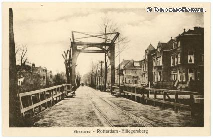 ansichtkaart: Hillegersberg, Straatweg
