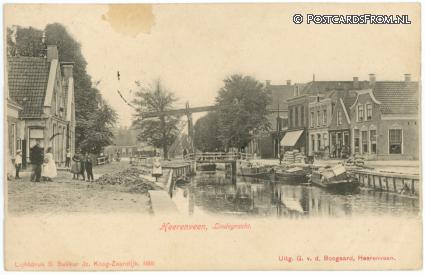 ansichtkaart: Heerenveen, Lindegracht