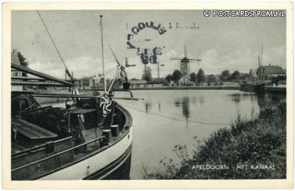 ansichtkaart: Apeldoorn, Het Kanaal