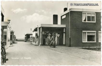 ansichtkaart: Nagele, Groeten uit