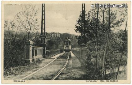 ansichtkaart: Nijmegen, Bergspoor Mooi Nederland