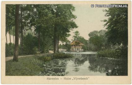 ansichtkaart: Harmelen, Huize 'Vijverbosch'