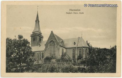 ansichtkaart: Harmelen, Nederl. Herv. Kerk