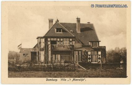 ansichtkaart: Domburg, Villa 't Maereltje