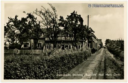 ansichtkaart: Zwijndrecht, Stichting 'Rustoord'. Ned. Herv. Gem.