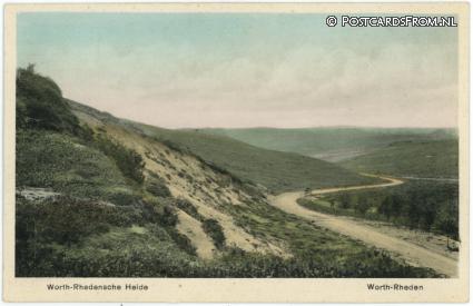 ansichtkaart: Rheden, Worth-Rhedensche Heide. Worth-Rheden