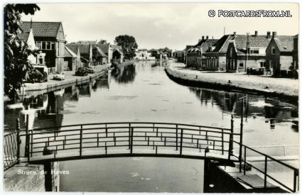 ansichtkaart: Strijen, De Haven