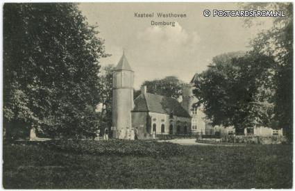 ansichtkaart: Domburg, Kasteel Westhoven