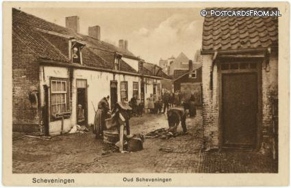 Scheveningen, Oud Scheveningen ansichtkaart: Scheveningen, Oud Scheveningen
