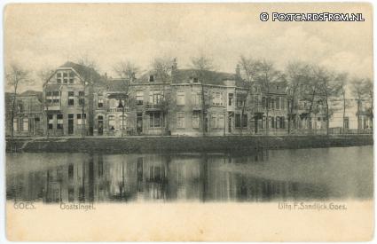 Goes, Oostsingel ansichtkaart: Goes, Oostsingel