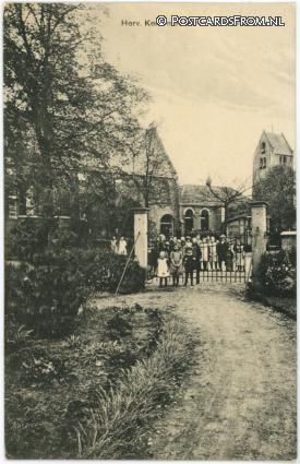 ansichtkaart: Oosterland ZL, Herv. Kerk met Toren