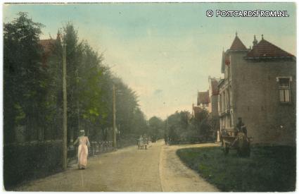 ansichtkaart: Ermelo, Stationstraat