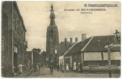 ansichtkaart: Hilvarenbeek, Geldersstraat