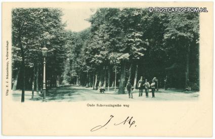 's-Gravenhage, Oude Scheveningsche weg ansichtkaart: 's-Gravenhage, Oude Scheveningsche weg