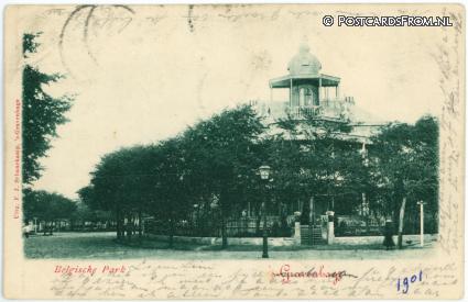 Scheveningen, 's-Gravenhage Belgische Park Dr. Geijl's Gynaekologische Kliniek ansichtkaart: Scheveningen, 's-Gravenhage Belgische Park Dr. Geijl's Gynaekologische Kliniek