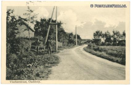 ansichtkaart: Ouddorp, Visscherstraat