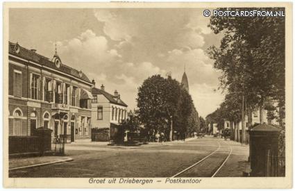 ansichtkaart: Driebergen, Postkantoor