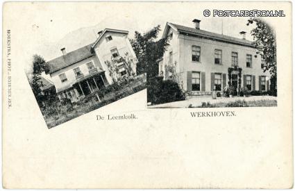 ansichtkaart: Werkhoven, De Leemkolk