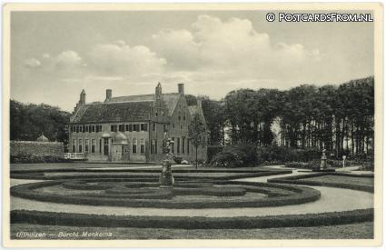 ansichtkaart: Uithuizen, Burcht Menkema