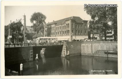 ansichtkaart: Utrecht, Catharijnebrug