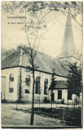 ansichtkaart: Woudenberg, N.Herv. Kerk